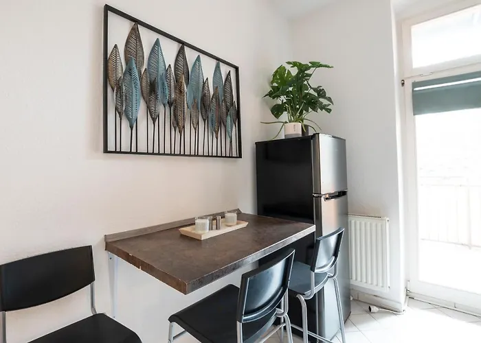 شقة Mittendrin, Tolles Balkon-apartment *